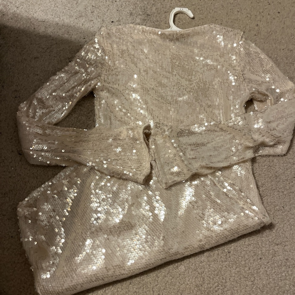 Wild Fable Cream Satin Top